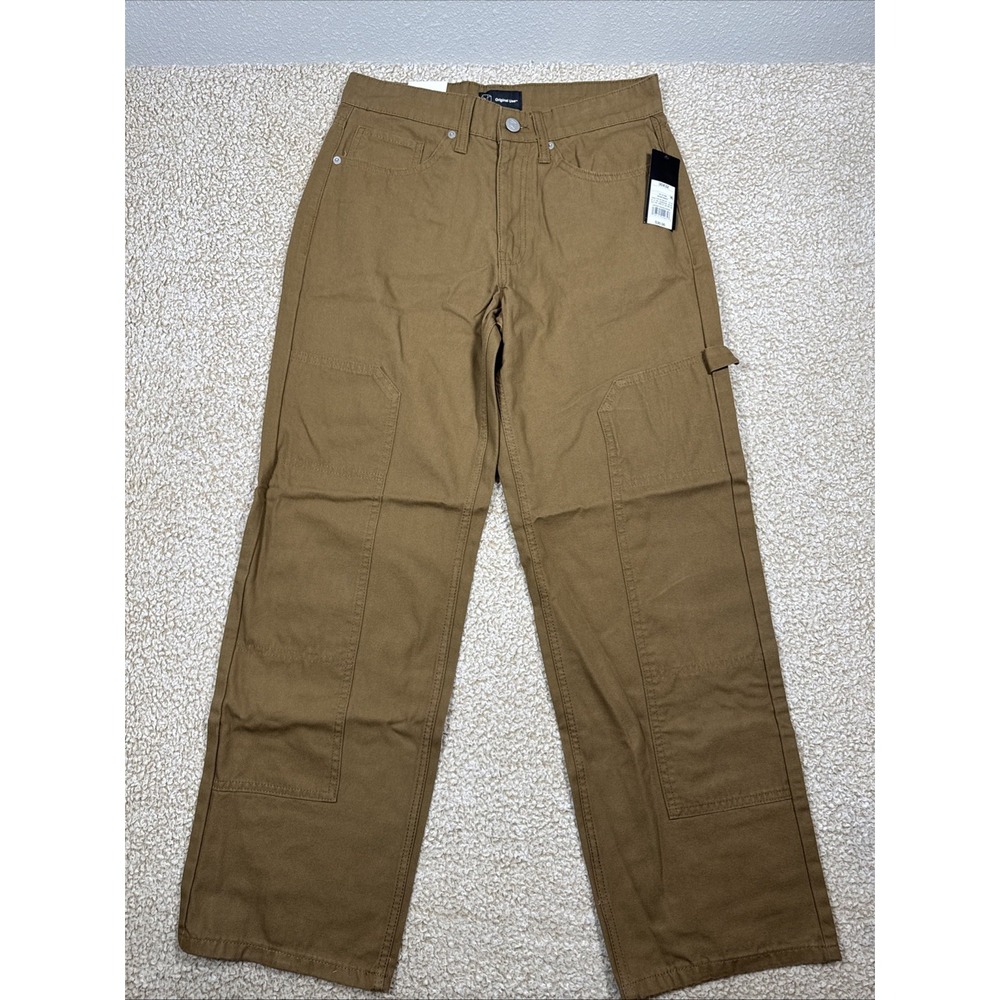 NEW Original Use Carpenter Utility Pants 30x32 Brown Relaxed Fit NWT $30 Retail